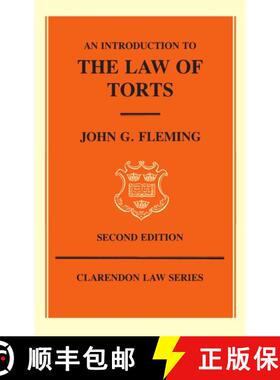 【3-4周达】An Introduction to the Law of Torts, 2e [9780198761556]