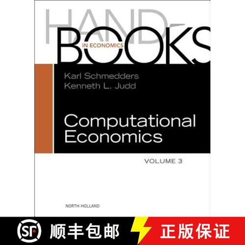 【3-4周达】精装 Handbook of Computational Economics: Volume 3 [9780444529800]