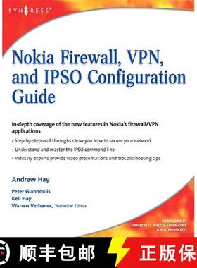 【3-4周达】Nokia Firewall, Vpn, and Ipso Configuration Guide [9781597492867]