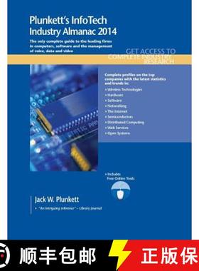 预订 Plunkett's InfoTech Industry Almanac 2014: InfoTech Industry Market Research, Statistics, Trends... [9781608797264]