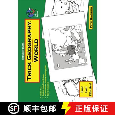 【3-4周达】Trick Geography: World--Student Book: Making things what they're not so you remember what ... [9780692705032]