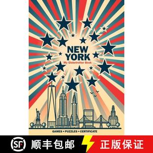 【3-4周达】New York (My Globetrotter Book): Travel activity book for children 6-12 years old [9781999215903]