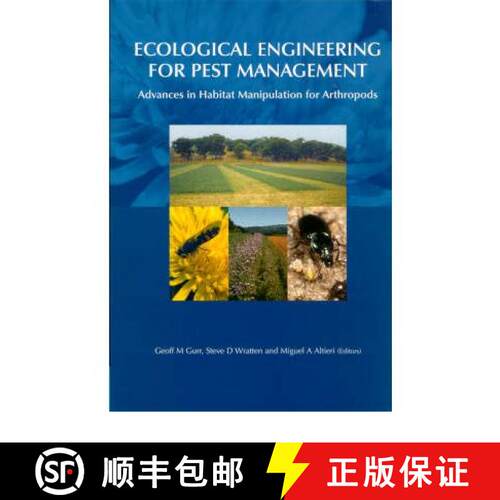 预订 精装 Ecological Engineering for Pest Management: Advances in Habitat Manipulation for Arthropods [9780851999036]