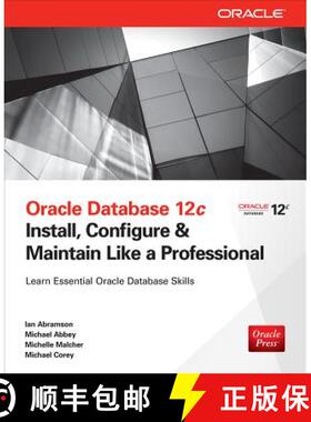 【3-4周达】ORACLE DATABASE 12C: INSTALL, CONFIGURE & MAINTAIN LIKE A PROFESSIONAL [9780071799331]