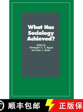 【3-4周达】What Has Sociology Achieved? [9780333460467]
