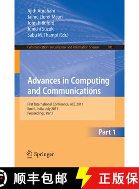 【3-4周达】Advances in Computing and Communications, Part I : First International Conference, ACC 201... [9783642227080]
