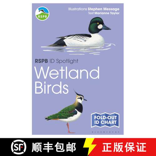 【3-4周达】RSPB ID Spotlight - Wetland Birds [9781472974235]