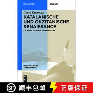 Vergleich okzitanische von heute Katalanische bis 4周达 9783110530322 und 1800 Renaissance：Ein