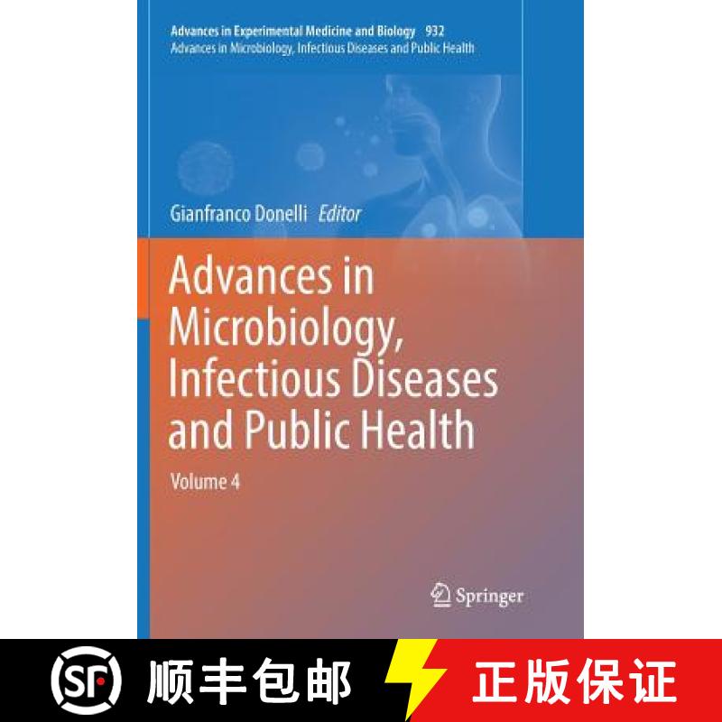 【3-4周达】Advances in Microbiology, Infectious Diseases and Public Health : Volume 4 [9783319827582]
