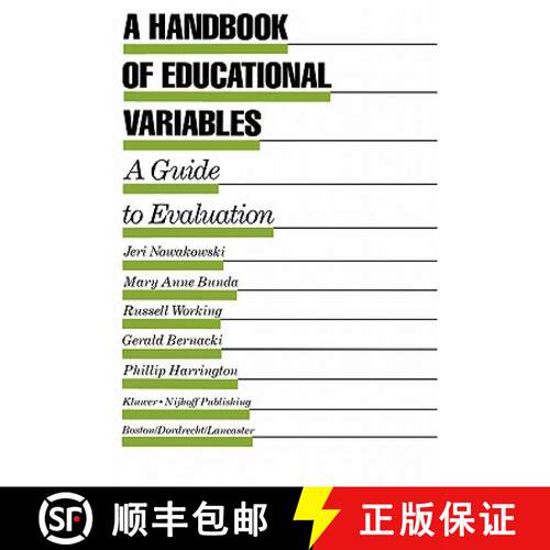 【3-4周达】精装 A Handbook of Educational Variables : A Guide to Evaluation [9780898381610]