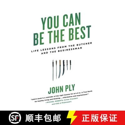 【3-4周达】You Can Be the Best: Life Lessons from the Butcher and the Businessman [9781544540207]