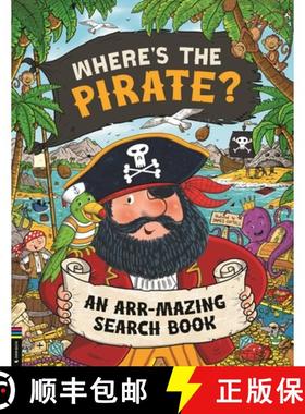 【3-4周达】Where's the Pirate? : An Arr-mazing Search Book [9781837250509]