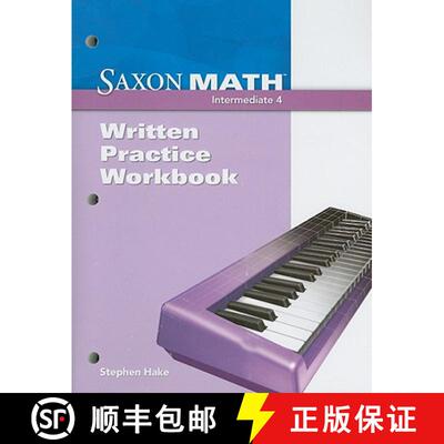 【3-4周达】Saxon Math Intermediate 4: Written Practice Workbook [9781600326820]