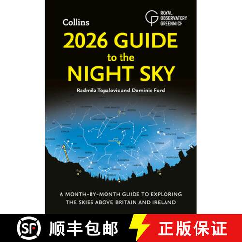 【3-4周达】2026 GUIDE TO NIGHT SKY PB : A month-by-month guide to exploring the skies above Britain a... [9780008747664]