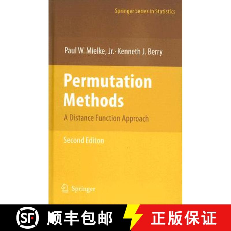 【4周达】Permutation Methods : A Distance Function Approach [9780387698113]