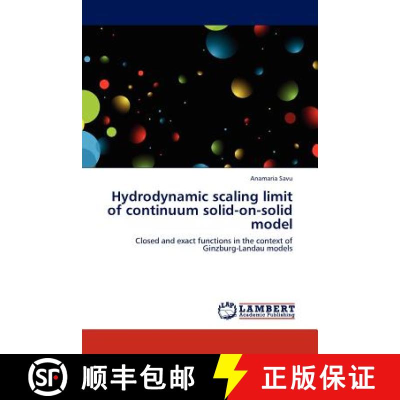 预订 Hydrodynamic scaling limit of continuum solid-on-solid model [9783845413945]