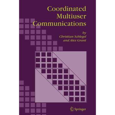 【4周达】Coordinated Multiuser Communications [9789048170333]