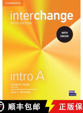 【3-4周达】Interchange Intro a Student's Book with eBook [With eBook] [9781009040426]