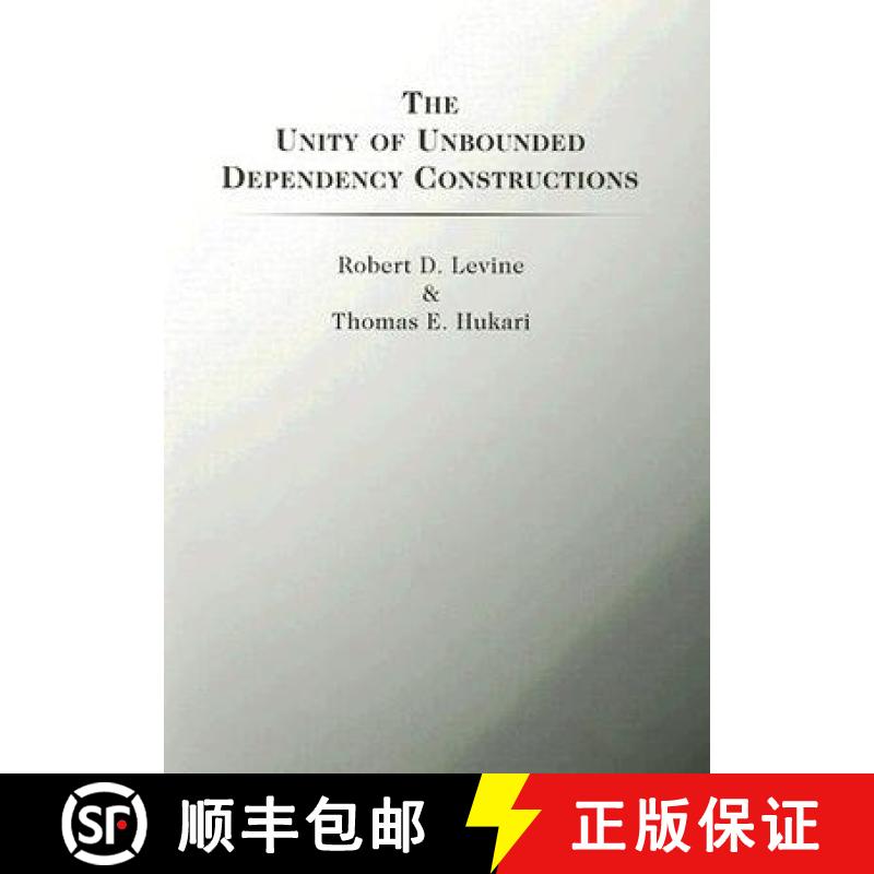 预订 The Unity of Unbounded Dependency Constructions: Volume 166 [9781575864662]