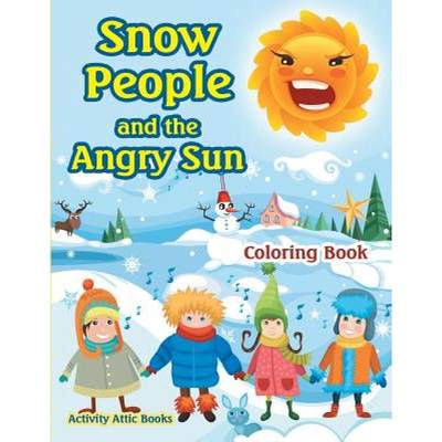 【4周达】Snow People and the Angry Sun Coloring Book [9781683233145]