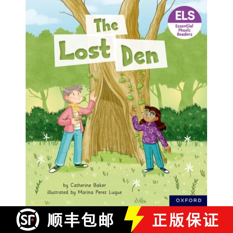 【2-3周达】Essential Letters and Sounds: Essential Phonic Readers: Oxford Reading Level 5: The Lost Den [9781382039222]