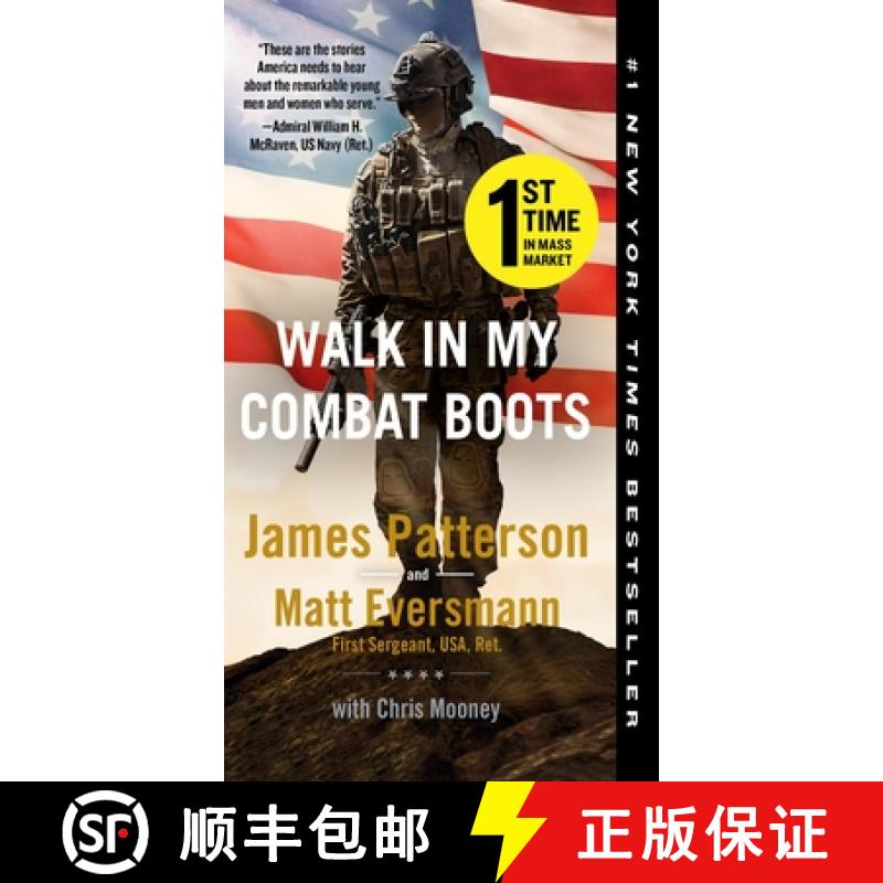 【3-4周达】Walk in My Combat Boots: True Stories from America's Bravest Warriors [9781538703656]