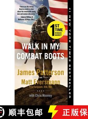 【3-4周达】Walk in My Combat Boots: True Stories from America's Bravest Warriors [9781538703656]