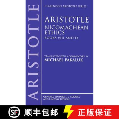 【3-4周达】Aristotle: Nicomachean Ethics, Books VIII and IX [9780198751045]