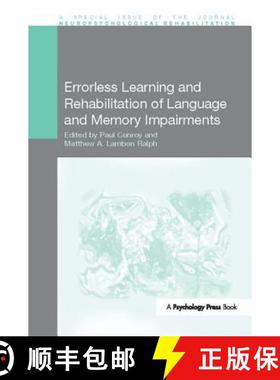 【3-4周达】Errorless Learning and Rehabilitation of Language and Memory Impairments [9781138109179]