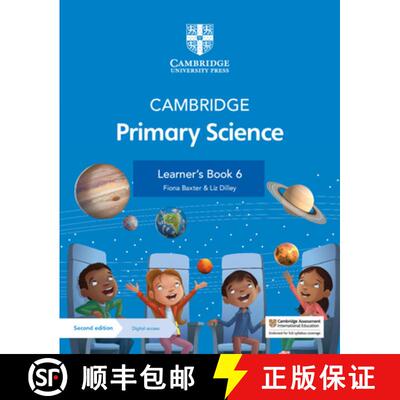 【3-4周达】Cambridge Primary Science Learner's Book 6 with Digital Access (1 Year) [9781108742979]