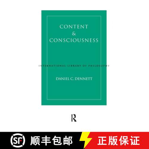 【3-4周达】精装 CONTENT&CONSCIOUSNESS- DENNETT [9781138153349]