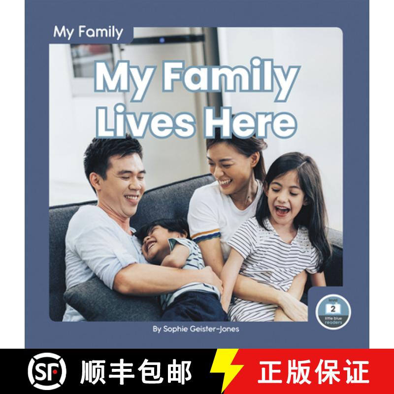 【3-4周达】My Family: My Family Lives Here [9781646190768]