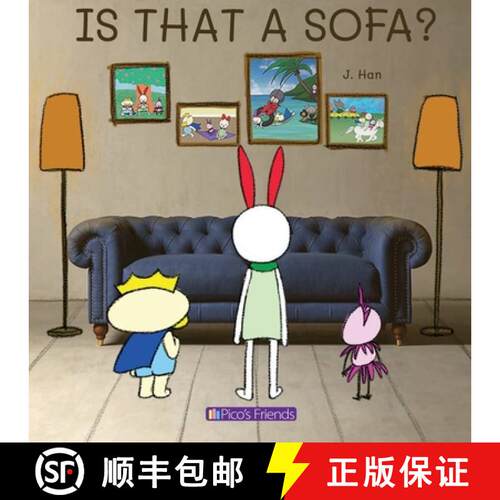 【3-4周达】Is That a Sofa?: A delightful picture book that makes learning prepositions an interactive... [9781990438004]