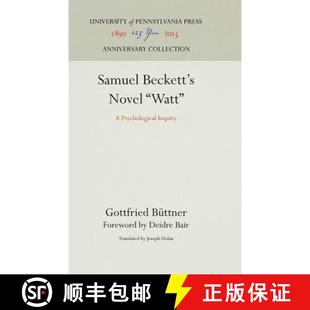 Novel Psychological Beckett 9780812279320 Samuel 4周達(dá) Watt Inquiry