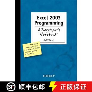 【3-4周达】Excel 2003 Programming - A Developer's Notebook: A Developer's Notebook [9780596007676]