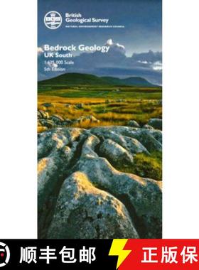 【3-4周达】Bedrock Geology UK South [9780751835045]