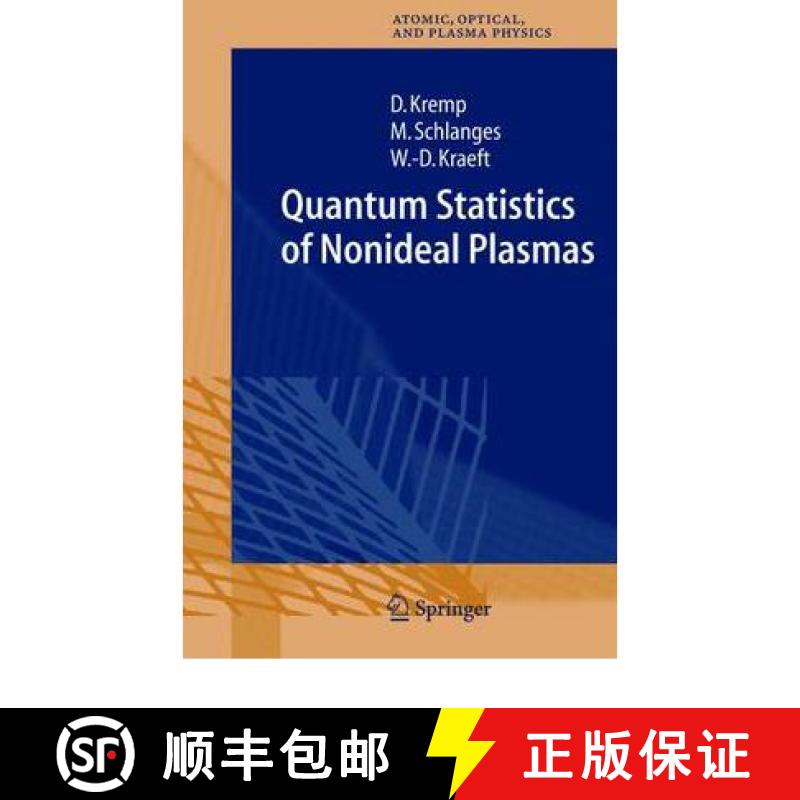 【3-4周达】Quantum Statistics of Nonideal Plasmas [9783642084645]