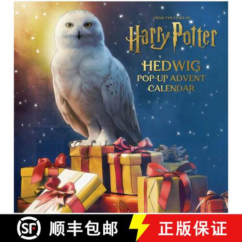 【3-4周达】Harry Potter: Hedwig Pop-Up Advent Calendar [9781647227609]