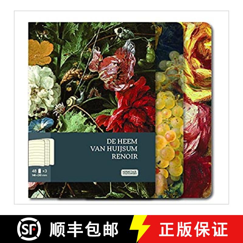 【3-4周达】Notebooks de Heem, van Huijsum, Renoir (Set of 3, Large) [9785912082948]