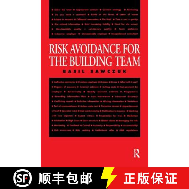 【3-4周达】Risk Avoidance for the Building Team [9781138156104]