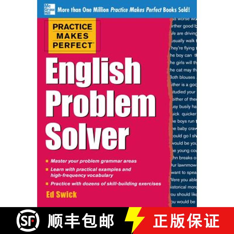 【4周达】Practice Makes Perfect English Problem Solver: With 110 Exercises [9780071791243]