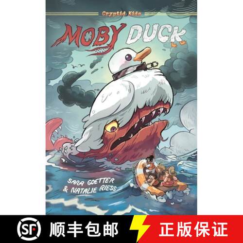 【3-4周达】精装 Cryptid Kids: Moby Duck: A Graphic Novel [9781250899392]