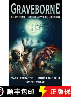 【3-4周达】Graveborne: An Undead Horror Novel Collection [9784824181466]