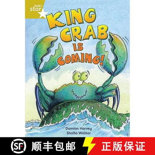 【3-4周达】Rigby Star Independent Year 2 Gold Fiction King Crab Is Coming! [9780433034643]