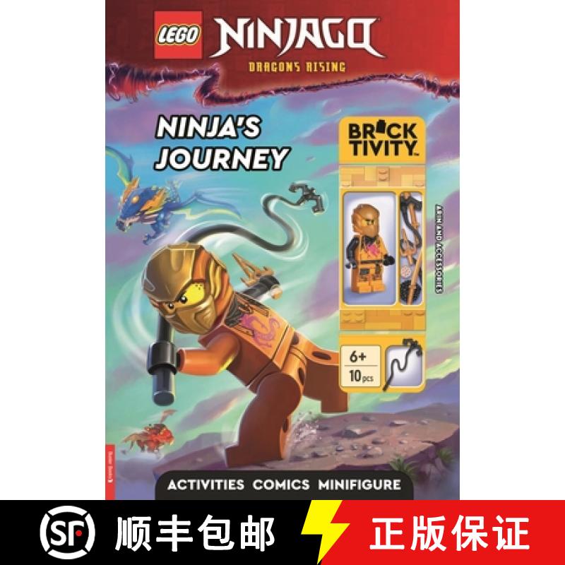 LEGO® NINJAGO®: Ninja's Journey Activity Book (with Arin minifigure and accessories) [9781837250790]