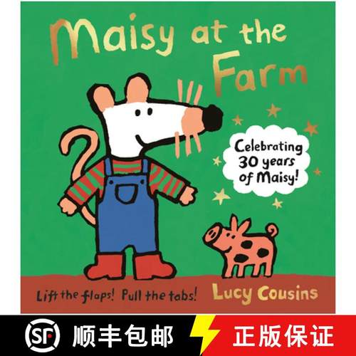 【3-4周达】Maisy at the Farm: Maisy the Mouse's Farm Adventure (an Interactive Lift-The-Flap Book for... [9781536216820]