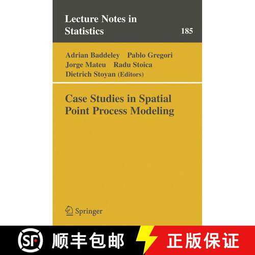 【3-4周达】Case Studies in Spatial Point Process Modeling [9780387283111]
