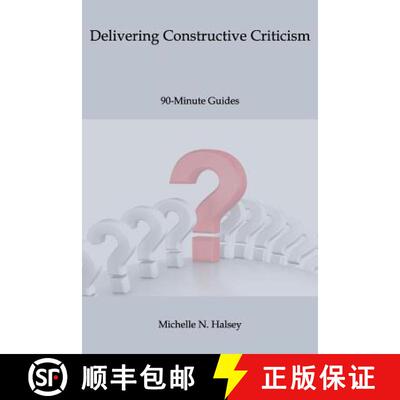 【3-4周达】Delivering Constructive Criticism [9781640040151]
