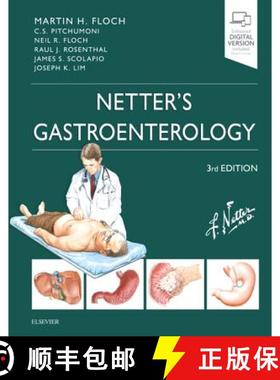 【3-4周达】Netter's Gastroenterology [9780323596244]