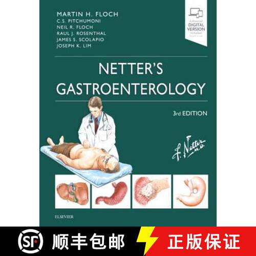 预订 精装 Netter's Gastroenterology [9780323596244]